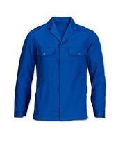 Jacket Poly/Cotton Royal Blue