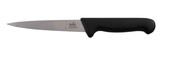 Smithfield 17cm Filleting Knife Black Samprene Handle