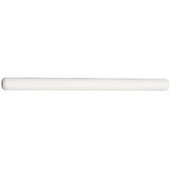 Rolling Pin White Polyethylene 60cm Long 4.5cm Dia