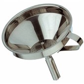 Funnel S/S With Handle & Removeable Strainer 12cm Dia