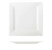Genware Porcelain Square Plate 26cm (Box of 6)