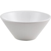 Genware Porcelain Low Conical Bowl 13.5cm X 6cm  34cl