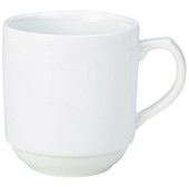 Genware Porcelain Stacking Mug 30cl