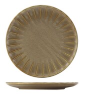 Terra Porcelain Scalloped Coupe Plate 26cm (Box Of 6)