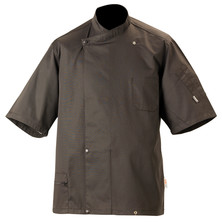 Le Chef DE20C Tunic Black With StayCool System Back and Short Sleeves