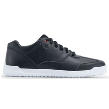 Shoes For Crews Freestyle Trainer Shoe Black With White Outsole