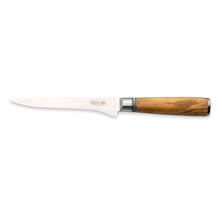 Katana Saya Olive Wood Handled Boning Knife 15cm (KSO-13)