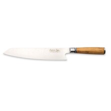 Katana Saya Olive Wood Handled Kiritsuke Knife 24cm (KSO-05)