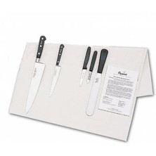 Knife Set Sabatier Medium With 20cm Cooks Knife In Cotton Wallet