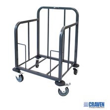 Tray Dispense Trolley Epoxy Coated 603mm W, 509mm D, 794mm H