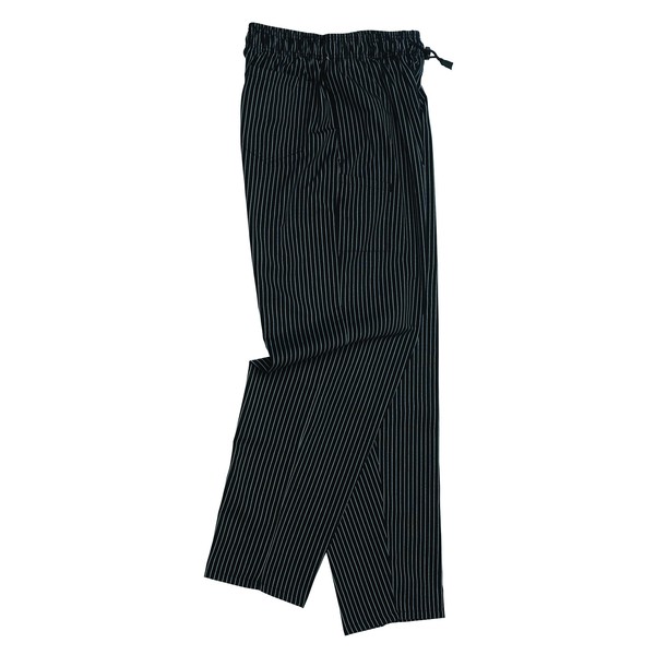 Unisex Chefs Trouser Poly/Cotton Printed Pinstripe