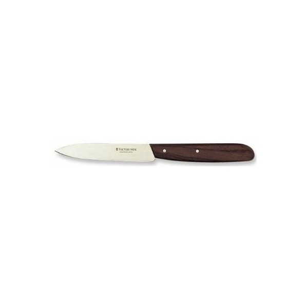 Victorinox Wooden Handle Paring Knife Plain Edge 10cm