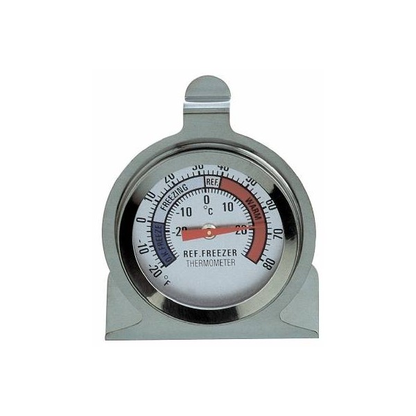 Fridge / Freezer Thermometer Dial Stainless Steel