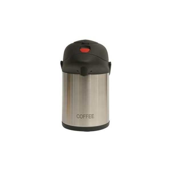 Inscribed Vacuum Pump Pot Coffee S/S 2.5ltr