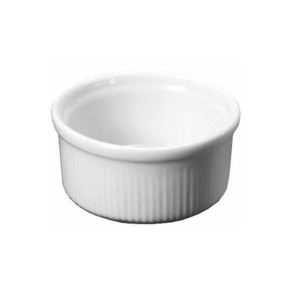 Genware Porcelain Ramekin 8cm (Box Of 12)