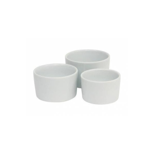 Genware Porcelain Smooth Ramekin 6.5cm (Box Of 6)