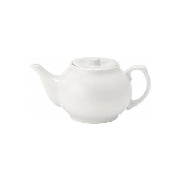 Pure White Porcelain Teapot 43cl / 15.1oz(Box of 12)