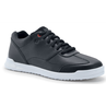 Shoes For Crews Freestyle Trainer Shoe Black With White Outsole