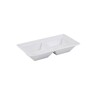 Genware Porcelain Double Dipping Dish 15cm x 8cm (Box Of 6)