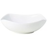 Genware Porcelain Rounded Square Bowl 17cm (Box of 6)
