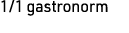 1/1 gastronorm