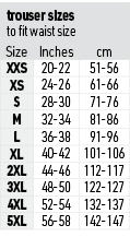 trouser sizes to fit waist size,Size,Inches,cm,XXS,20-22,51-56,XS,24-26,61-66,S,28-30,71-76,M,32-34,81-86,L,36-38,91-...