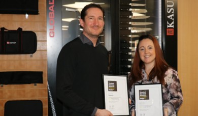 We've been awarded the Feefo Gold Trusted Service Award