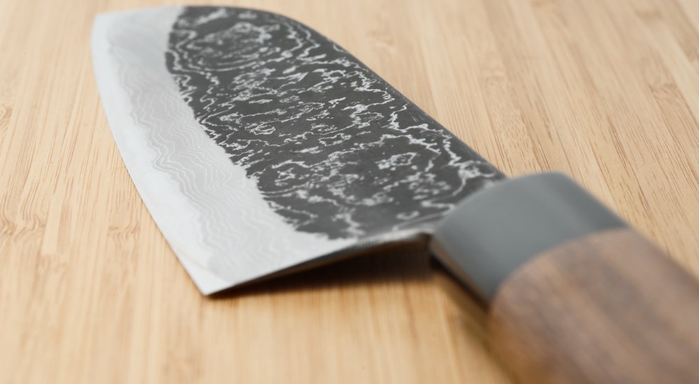 Damascus knife guide