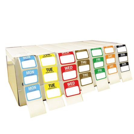 Day Labels, Shelf Life Labels