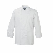 De Berkel Maitre Chefs Jacket **Short Sleeves** Poly/Cotton With Stud Buttons