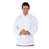 De Berkel Cuisine Chefs Jacket **Short Sleeves** Poly/Cotton Press Stud Buttons