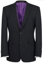 Gents Suit Jacket Polyester Black