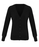 Essential Lady's V-neck Cardigan Acrylic