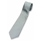 Tie Morning Grey Woven Polyester