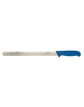 Smithfield 30cm Serrated Carver Coloured Samprene Handle