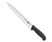 Victorinox Fibrox Handle Carving Knife Serrated Pointed 25cm
