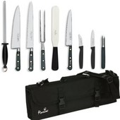 Knife Set Sabatier Large With 20cm Cooks Knife In KC210 Case
