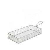 Mini Frying Basket Rectangular Stainless Steel 26cm X 13cm