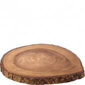 Artesa Rustic Wooden Serving Board Large 35cm