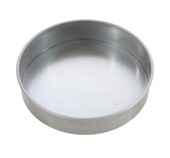 Sandwich Tins Round Seamless Aluminium 18cm