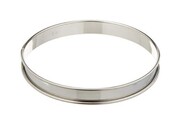 Flan Ring Stainless Steel 16cm X 2cm