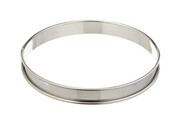 Flan Ring Stainless Steel 30cm X 2cm