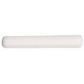 Rolling Pin White Polyethylene 15cm Long 2.5cm Dia For Sugar Work