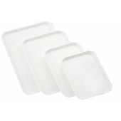 Food Display Tray White 36 X 25 X 2.5cm