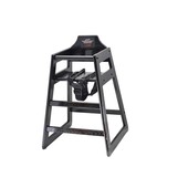 High Chair Dark Wood