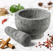 Pestle And Mortar Granite 13cm Dia (External)  x 8cm High