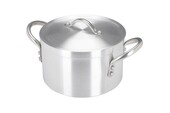 Stewpan  Aluminium Medium Duty With Lid 24cm 7lt