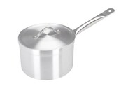 Saucepan Aluminium Medium Duty With Lid 18cm 3lt