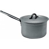 Saucepan Aluminium Medium Duty With Lid 22cm