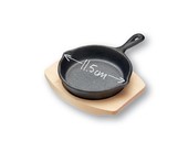 Mini Round Frying Pan & Board 11.5cm